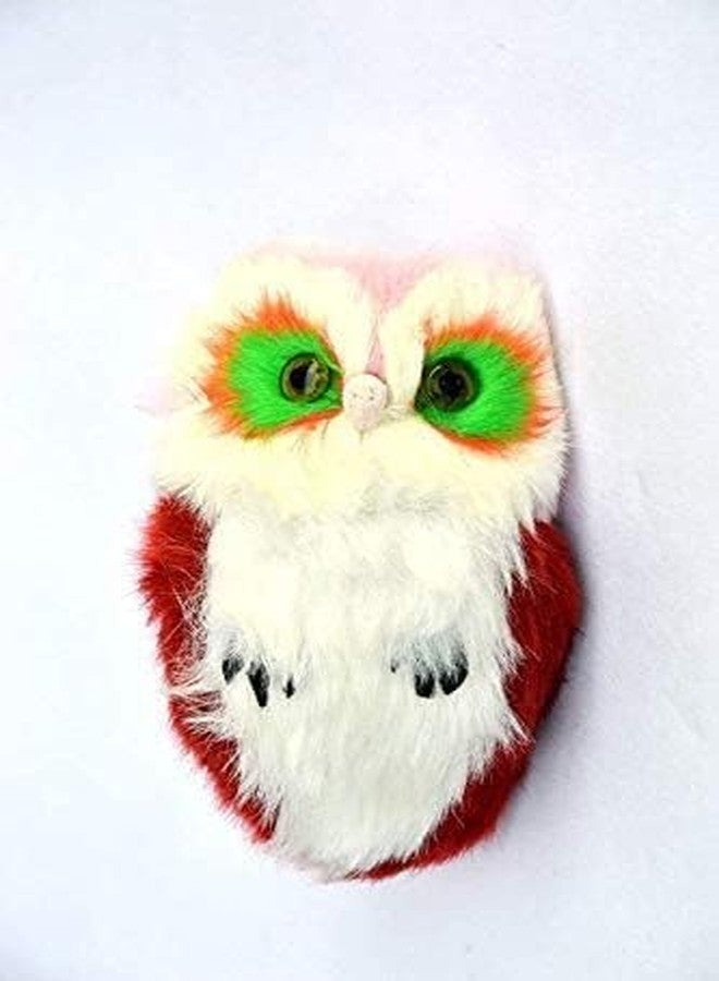 D&C PAWS Interactive Owl Plush Toy, Charming Plush Toys, Hunting Playful Engaging and Soft Toys for Cat, Dog (Multicolor, Pack of 1) - Image 4